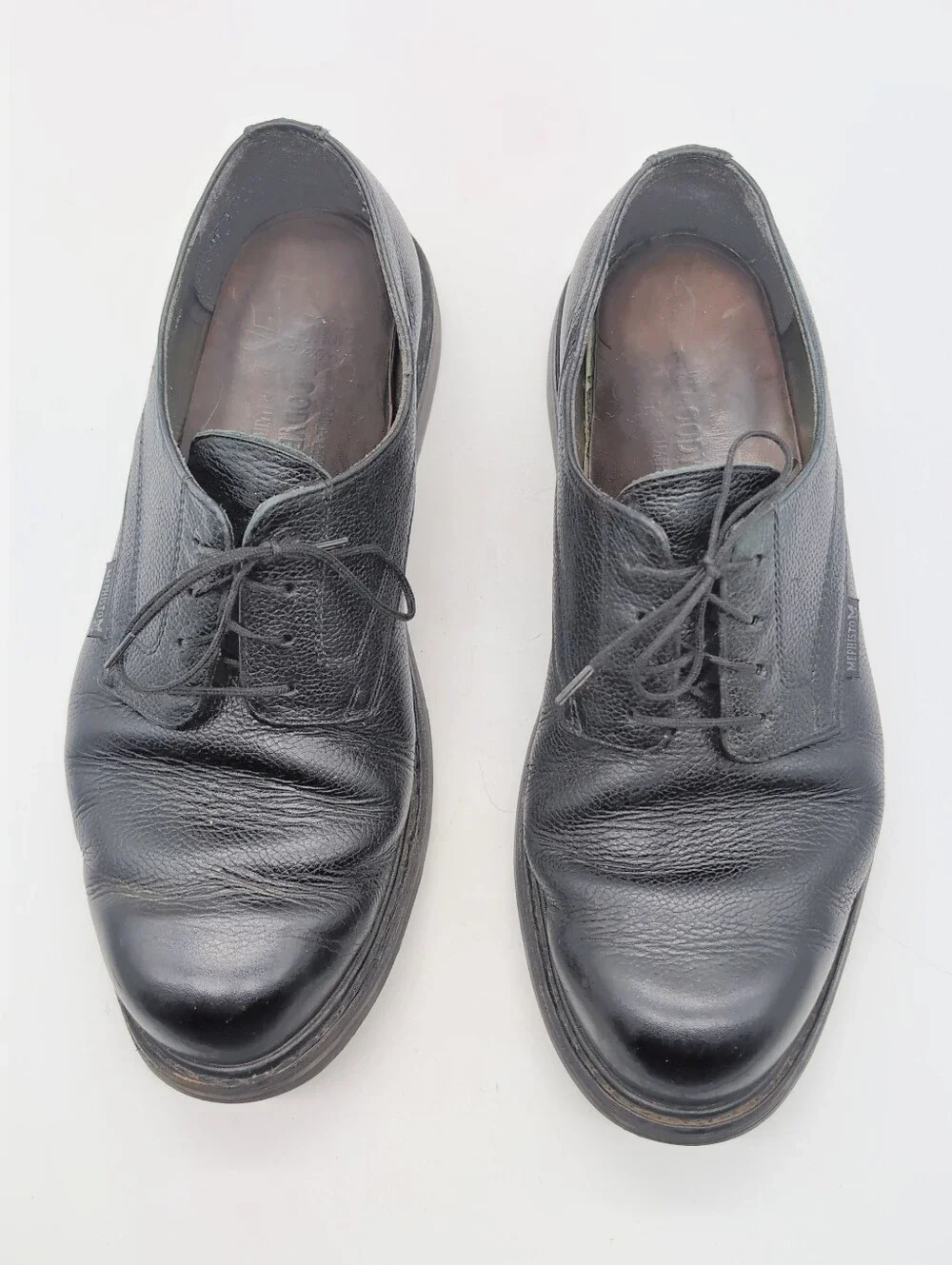 Mephisto Men’s Black Leather Comfort Oxfords – Goodyear Welt – Size 9